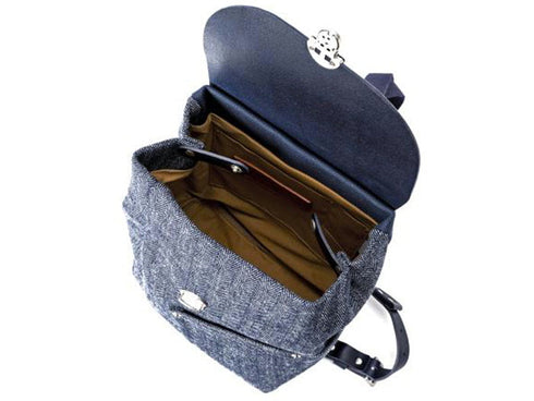 【豊岡鞄 エルダー TN044MR デニム】井原ヘリンボーンデニム ミニリュック